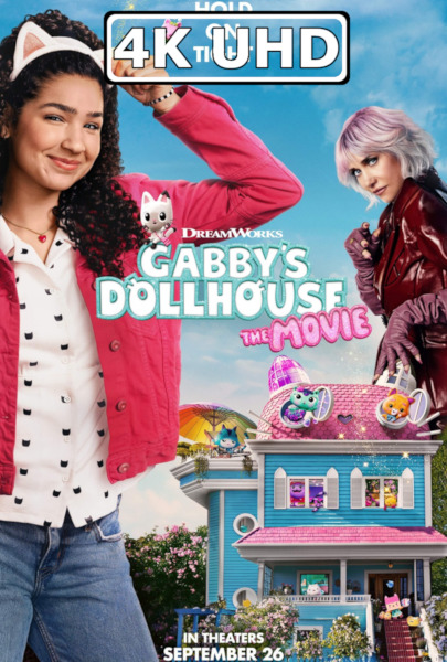 Gabby's Dollhouse: The Movie - HEVC/MKV 4K Ultra HD Trailer