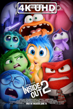 Movie Poster for Inside Out 2 - HEVC/MKV 4K Ultra HD Trailer