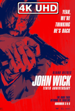 John Wick: Tenth Anniversary - HEVC/MKV 4K Ultra HD Trailer: HEVC 4K 3840x1600