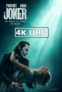 Movie Poster for Joker: Folie à Deux - HEVC/MKV 4K Ultra HD Teaser Trailer