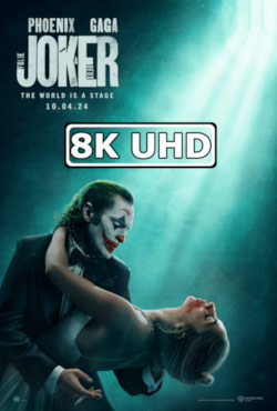 Movie Poster for Joker: Folie à Deux - HEVC/MKV 8K Ultra HD Teaser Trailer