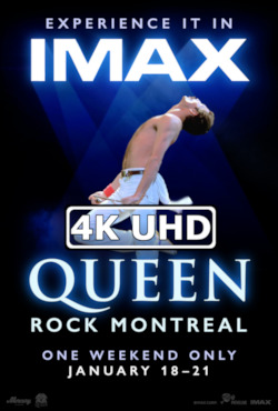 Movie Poster for Queen Rock Montreal - HEVC/MKV 4K Ultra HD Trailer