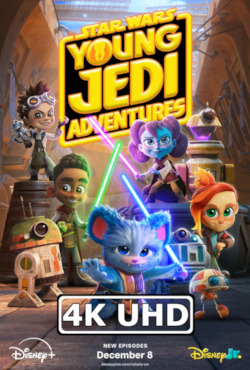 Movie Poster for Star Wars: Young Jedi Adventures - Season 3 - HEVC/MKV 4K Ultra HD Trailer