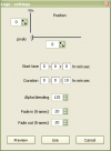 AVI ReComp: Logo settings window Logo settings window