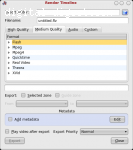 Export Dialog