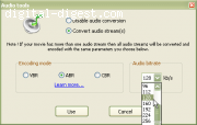 Audio converting tool