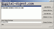 Join VOB Files Tool Window