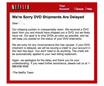 Netflix Apology Picture